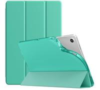 TiMOVO Coque pour Samsung Galaxy Tab A9+/A9 Plus 11" 2023 SM-X210/X216/X218, Étui de Protection Arrière en TPU Translucide pour Galaxy Tab A9+, Réveil/Sommeil Automatique, Sarcelle