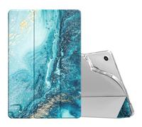 TiMOVO Coque pour Samsung Galaxy Tab A9+/A9 Plus 11" 2023 SM-X210/X216/X218, Étui de Protection Arrière en TPU Translucide pour Galaxy Tab A9+, Réveil/Sommeil Automatique, Dorure