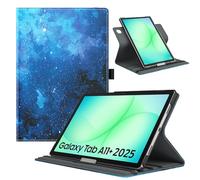 TiMOVO Coque Rotatif pour Samsung Galaxy Tab A11+/A11 Plus 11 Pouces 2025 SM-X230/ X236/ X238, Coque de Support Rotatif à 90 Degrés, Prise en Charge de la Mise en Réveil/Veille Auto, Bleu Ciel Étoilé