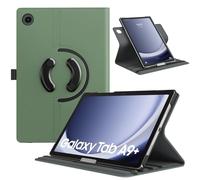 TiMOVO Coque Rotative pour Samsung Galaxy Tab A9+/A9 Plus 11" 2023 SM-X210/X216/X218, Couvercle de Support Rotatif à 90 Degrés pour Tablette Galaxy Tab A9+ Veille Automatique, Vert Laurier