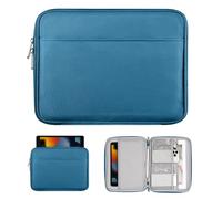 TiMOVO Étui de Tablette 9-11" avec Poche pour iPad A16 Tab, Paon Bleu
