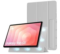 TiMOVO Étui Magnétique pour Samsung Galaxy Tab S11 11" 2025, Gris Argenté