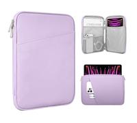 TiMOVO Étui pour Tablette 13" avec Pochette pour iPad Air 13", iPad Pro 13",iPad Pro 12.9",Galaxy Tab S9+/S9 Plus/S10+/S10 Plus/S9 FE+/S9 FE Plus 12.4",Remarkable Paper Pro 11.8", Lavande Violette