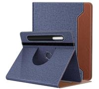 TiMOVO Étui Tablette 9-11 Pouces, Denim Bleu & Brun