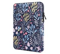 TiMOVO 9-11" Étui pour Tablette, Compatible avec iPad 11" A16 2025, iPad 10,9"/10,2"/Air 11" 5e/4e Gén.10,9", Galaxy Tab A9+/A11 Plus 11", Housse de Protection pour Smart Keyboard, Fleur Colorée
