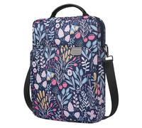 TiMOVO Housse Sac pour Tablette 9-11" avec Bandoulière, Fleur Colorée