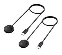 TiMOVO Lot de 2 Chargeurs Compatibles avec Pixel Watch 3/2, Noir