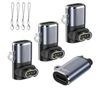 TiMOVO Lot de 4 Adaptateurs de Charge USB-C Compatibles avec Montres Garmin