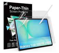 TiMOVO Protecteur d'Écran en Papier pour Samsung Galaxy Tab S10 FE 2025/S9 FE 10.9'', Pet Protecteur d'Écran pour Tab S9/S8/S7, Dessinez comme sur du Papier Facile à Installer, Anti-Éblouissant,2 Pack