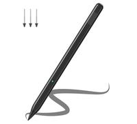 TiMOVO Stylet Magnétique Compatible avec Remarkable Paper Pro/Pro Move avec Gomme, Stylo Rechargeable avec Sensibilité à la Pression 4096, Inclinaison,Rejet de la Paume et Pointes de Rechange, Noir