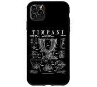 Timpani Kettle Drum Vintage Verni Dessin Imprimé Coque pour iPhone 11 Pro Max