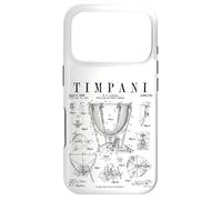 Timpani Kettle Drum Vintage Verni Dessin Imprimé Coque pour iPhone 17 Pro
