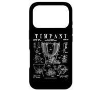 Timpani Kettle Drum Vintage Verni Dessin Imprimé Coque pour iPhone 17 Pro