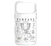 Timpani Kettle Drum Vintage Verni Dessin Imprimé Coque pour iPhone 17 Pro Max