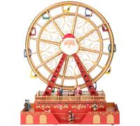 TIMSTOR Construisez votre propre village de Noël Grande roue 38x17x49 cm