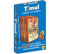 timul Retenir Les Tables de Multiplication en 20 Jours autrement en s'amusant 32 Cartes et vidéos : Histoires et méthodes infaillibles avec Les Doigts