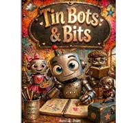 Tin Bots & Bits: Creative Cut & Collage Ephemera Book for Art Journaling, Junk Journaling, Scrapbooking, Mixed Media Projects, Card Making and All Paper Crafts