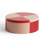 Tin Container Round Red and soft pink Boîte de rangement Hay - 5710441351412