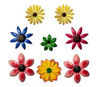 TIN Dreams Factory Aimants pour Frigo Peints à la Main, Aimants Tableau Magnétique, Aimants Decoratifs en Metal et Décorations avec Un Design Floral Unique pour la Maison ou Le Bureau