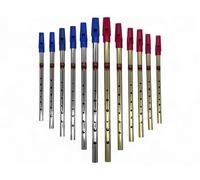 Tin Whistle Generation Flûte irlandaise Penny Whistle en nickel et laiton (Nickel, Eb)