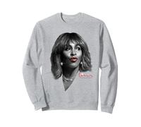 Tina Turner Airbrush Red Lips and Sparkle Sweatshirt