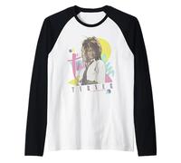 Tina Turner Geometric Eighties Manche Raglan