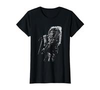 Tina Turner Singing Live B&W par Stephen Wright T-Shirt, Femme, Noir, S