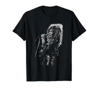 Tina Turner Singing Live B&W par Stephen Wright T-Shirt, Homme, Noir, M
