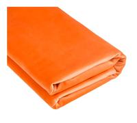 TinaKim Matériau d'ameublement de siège, Tissu en Velours pour Housses de canapés, chaises, canapés (2,7 m, Orange)