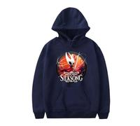 TINASI Hollow Knight Silksong Merch Sweats à capuche unisexe décontracté à manches longues, bleu marine, L