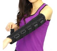 TINAYAUE Brassard de Fixation du Coude - Coudiere Tendinite Réglable pour Hémplégie - Orthèse Réglable Respirante Post-AVC, Appareil de Soutien pour Rééducation à Domicile et Centre Médical