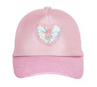 TINAYAUE Casquette de baseball pour fille avec motif cœur - Paillettes - Réglable - Casquette de sport tendance - Respirant - Large bord - Casquette de loisirs pour les sports de plein air, Rose, 50