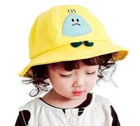 TINAYAUE Chapeau Enfant Bob Fille Garçon 2-4 Ans Casquette Souple Style Fruit Chapeau de Seau Protection Soleil UPF50+ Bob Tour de tête 50-52cm