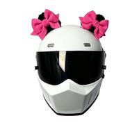 TINAYAUE Décoration de Casque avec Oreilles de Chat et Noeud Ruban, Accessoire Féminin Mignon à Colle, sans Trace, pour Trottinette, Moto et Vélo, Instalation 1s & Résistant au Vent, Style Kawaii