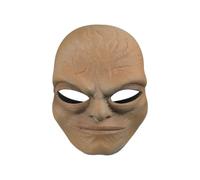 TINAYAUE Masque alien réaliste en latex pour Halloween, masque complet effrayant pour jeux de rôle, accessoires pour carnaval, fête costumée, cosplay