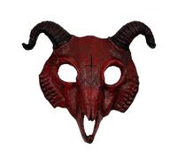 TINAYAUE Masque Crâne de Chèvre Halloween Diable Antilope Carnaval Cosplay