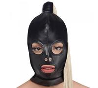 TINAYAUE Masque intégral unisexe doux en polyuréthane élastique avec yeux ouverts, bouche, costume de cosplay pour Halloween, fête, carnaval