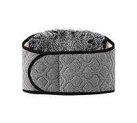 TINAYAUE Unisexe Ceinture Lombaire HIver Ceinture Epais Lombaire Chauffante Ceinture de Soutien en Fausse Laine d'Agneau Doux Ceinture Protection Lombaire Anti-Froid Soulager Douleur pour Femme Homme