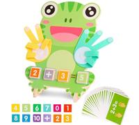 Tinboto Jeux Educatif 4 5 6 Ans Multifonctionnel Mathématiques, Jouet Enfant 3 4 5 6 Ans Apprendre a Compter- Jeux Montessori 3 Ans, Cadeau Enfant 3 4 5 Ans Garcon & Fille