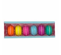 Tinc, Gommes Macaron Lot de 6, Gomme École et Bureau, Design Amusant et Fonctionnel, Papeterie Colorée, Accessoire Original Non Comestible, Papeterie Unique