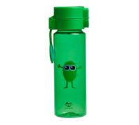 Tinc - Gourde de Sécurité Flip and Clip - Bouteille Eau Enfant Anti-Fuite et Pratique avec Poignée - Récipient Boisson pour École et Sport - Motifs Fun - Vert - 500ml