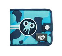 Tinc Portefeuille Unisexe Tonkin Camo à Deux Volets, Bleu, Format de Poche