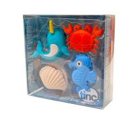 Tinc Sealife S4SEALER Lot de gommes pour enfants - Utilisation à l'école et aux devoirs