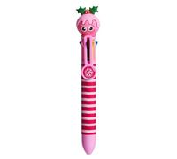 Tinc - Stylo à Bille Multi-Clic Retractable, Multicolor, Idéal pour l'Ecole ou la Maison, Accessoire de Papeterie Pratique et Amusant pour Enfant, Gâteau de Noël