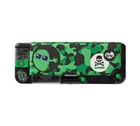 Tinc Trousse d'école à Compartiments Pop-Out Verte, Comprenant Un Crayon avec Une Gomme, Un Stylo à Bille et Une règle de 15 cm - Compartiments Secrets avec Bouton Poussoir (SNPCHUGR)