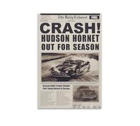 TINCHEW Poster Hudson Crash - Tapisserie murale - Art mural - Cadeau - Peinture - Pour chambre à coucher - Décoration d'intérieur - 20 x 30 cm