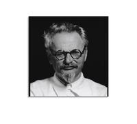 TINCHEW Poster Léon Trotsky - Impression d'art mural - Cadeau - Photo - Peinture - Décoration d'intérieur - 40 x 40 cm