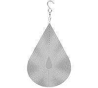 Tine-Vent extérieur, gouttelettes d'eau 3D 3D Spinner en métal pour décoration de Jardin extérieure intérieure.