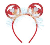 TINEASUR 1 Pc Bandeau Fleur D'amour Large Bandeau Cœur Coeur Saint Valentin De Soin De La Peau Décor x Pour La Mode Féminine Bandes Rouge Feutrine