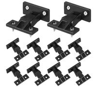 TINEASUR 10 Pièces Connecteurs à Emboîtement pour Panneaux de Meuble, Fixation Rapide Push-in, Réglable Unidirectionnel, Nylon Résistant, Petite Taille, Accessoires pour Assemblage